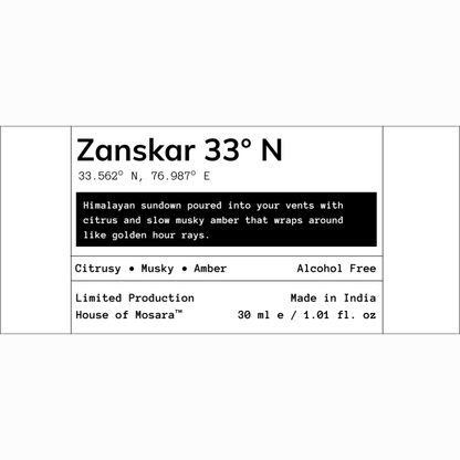 Zanskar 33°N